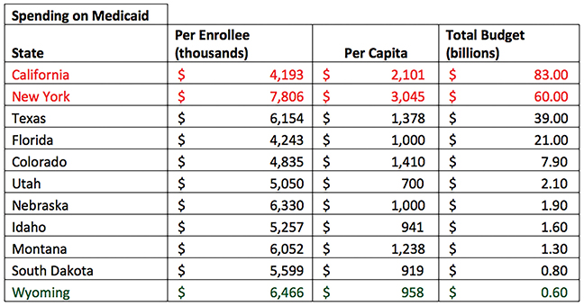 Spending Medicaid